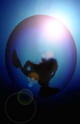 "Caught in a bubble"
Red Sea 2004
Sea&Sea NX100 Nikon F... by Gavin Skipp 